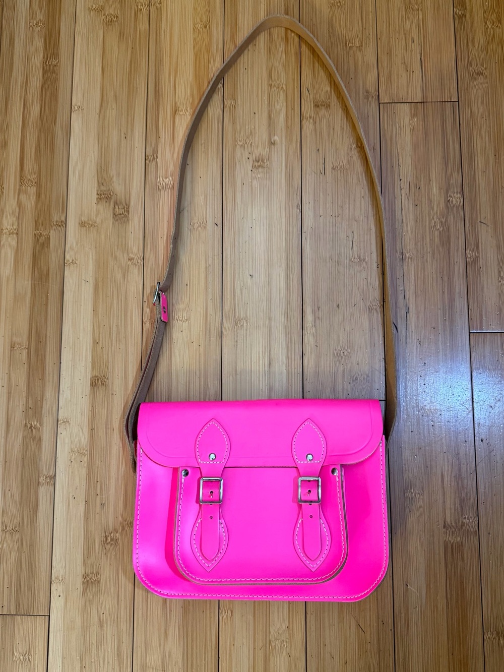 The Cambridge Satchel Company Pink Crossbody Bag OS - Picture 3 of 16